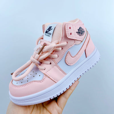 Baby Shoes Jordan Mid 1 Pink Flake
