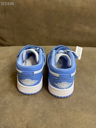 Baby Air Jordan Low WHITE BLUE