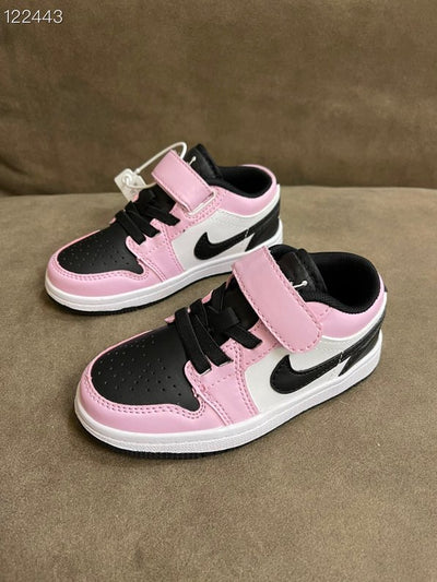 Baby Air Jordan Low Black Pink