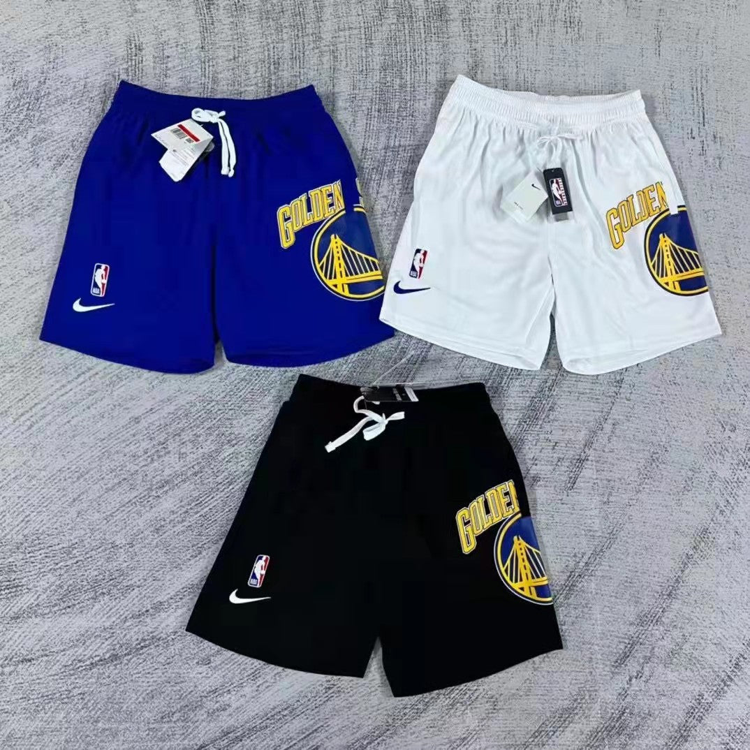 Shorts der Golden State Warriors mit Tasche