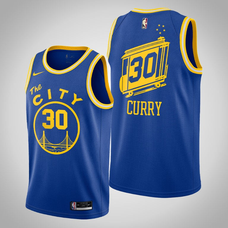 Stephen Curry Golden State Warriors 2023 blue