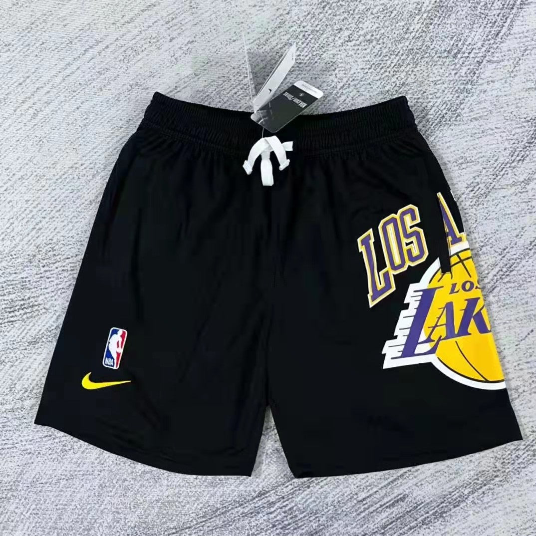 Shorts der Los Angeles Lakers mit Tasche