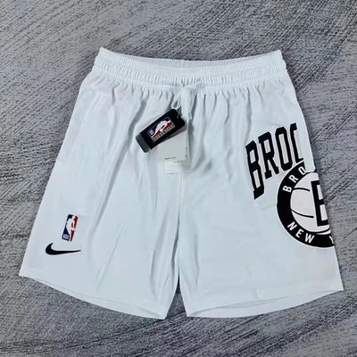 Brooklyn nets shorts with pocket