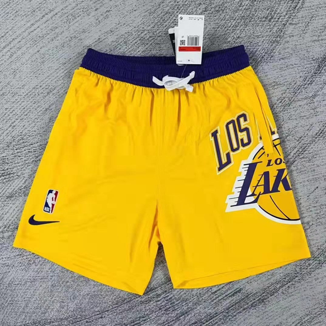 Pantaloncini dei Los Angeles Lakers con taschino