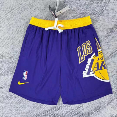 Los Angeles Lakers shorts with pocket