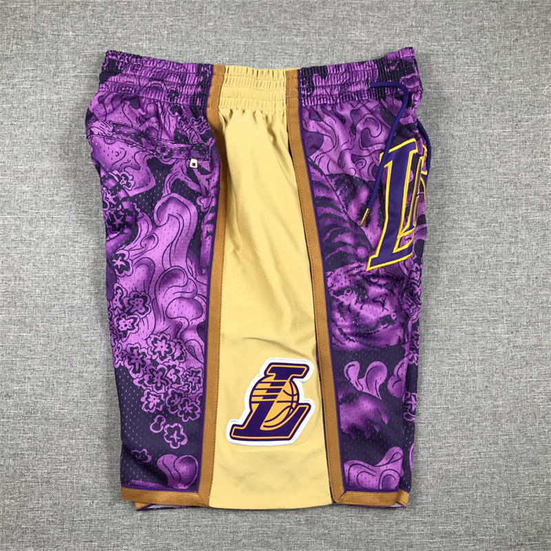 Pantaloncini Beachwer dei Los Angeles Lakers