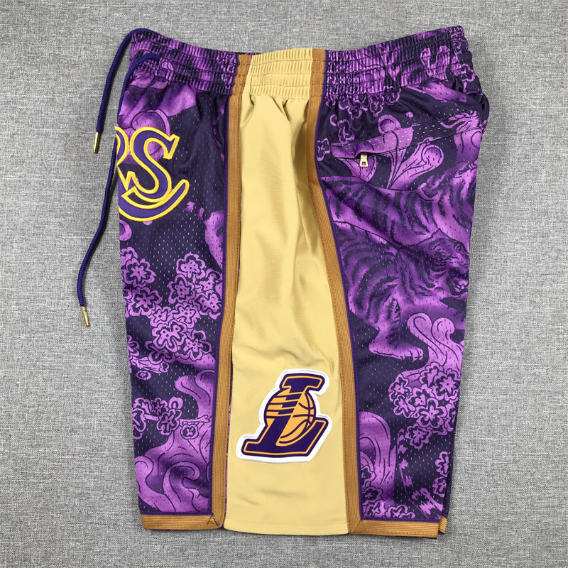 Pantaloncini Beachwer dei Los Angeles Lakers