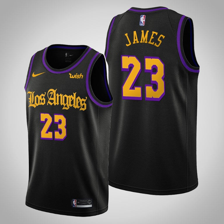 Lebron James Los Angeles Lakers BLACK CITY