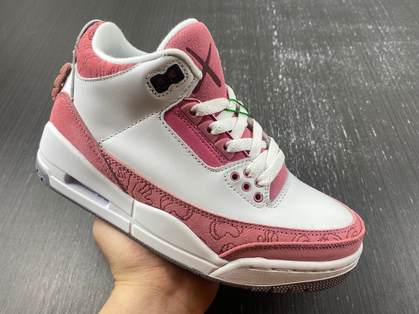 Air Jordan 3 White Pink