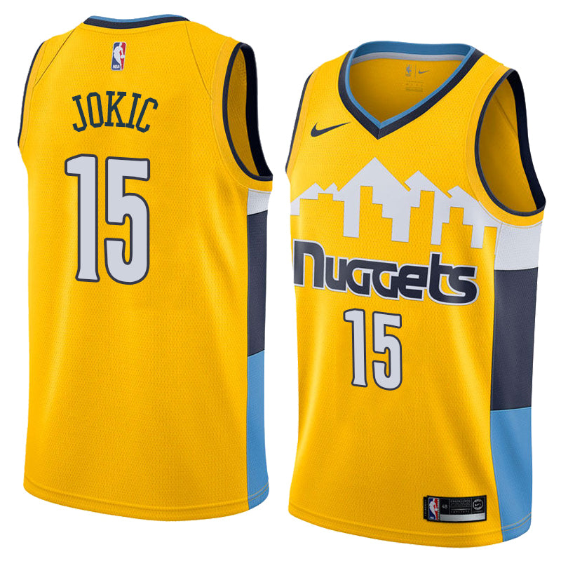 Nikola Jokic Denver Nuggets 23-24 YELLOW