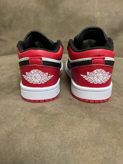Baby Shoes Jordan Low Red White and Black