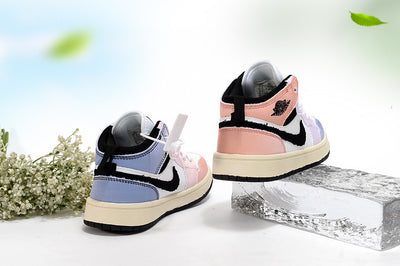Baby Shoes Jordan Mid 1 Rainbow