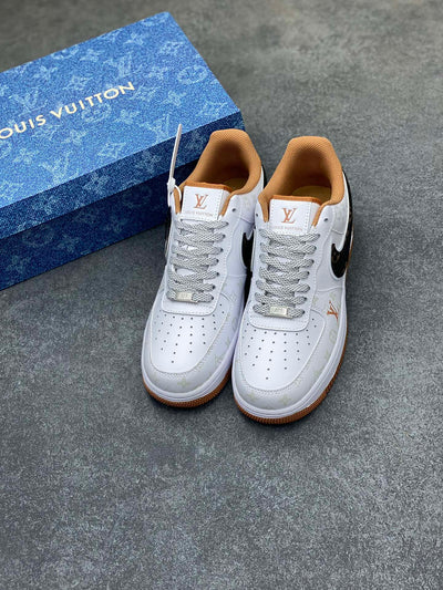Nike Air Force white Louis Vuitton