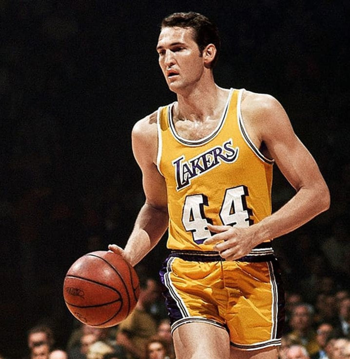 Jerry West Los Angeles Lakers 70'