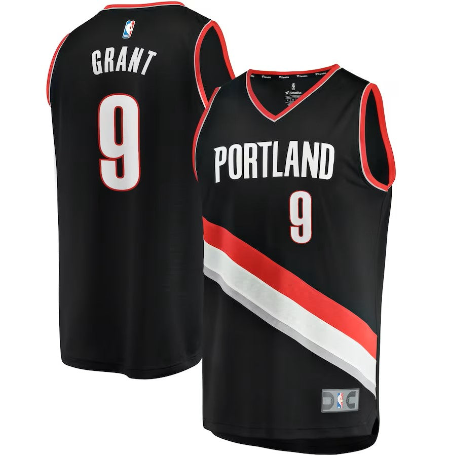 Jeremy Grant Portland Trail Blazers BLACK