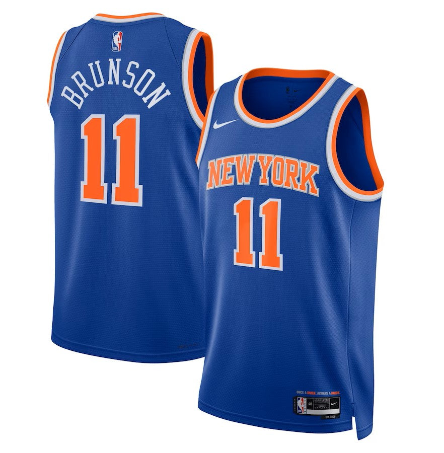 Jalen Brunson New York Knicks BLUE